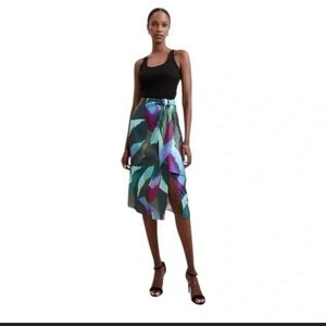 Banana Republic Vibrant Asymmetrical Skirt